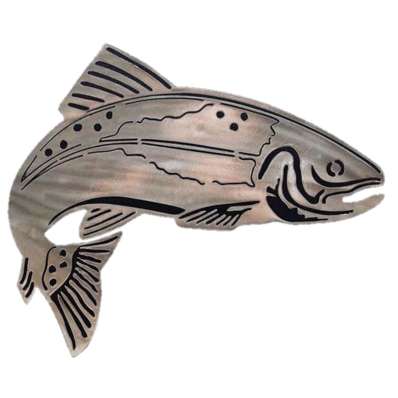 Ruggid Coast Chinook Salmon, Jumping