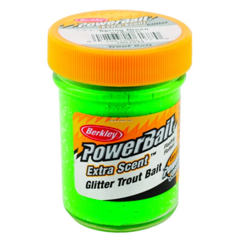 Berkley PowerBait Glitter Trout Bait Spring Green