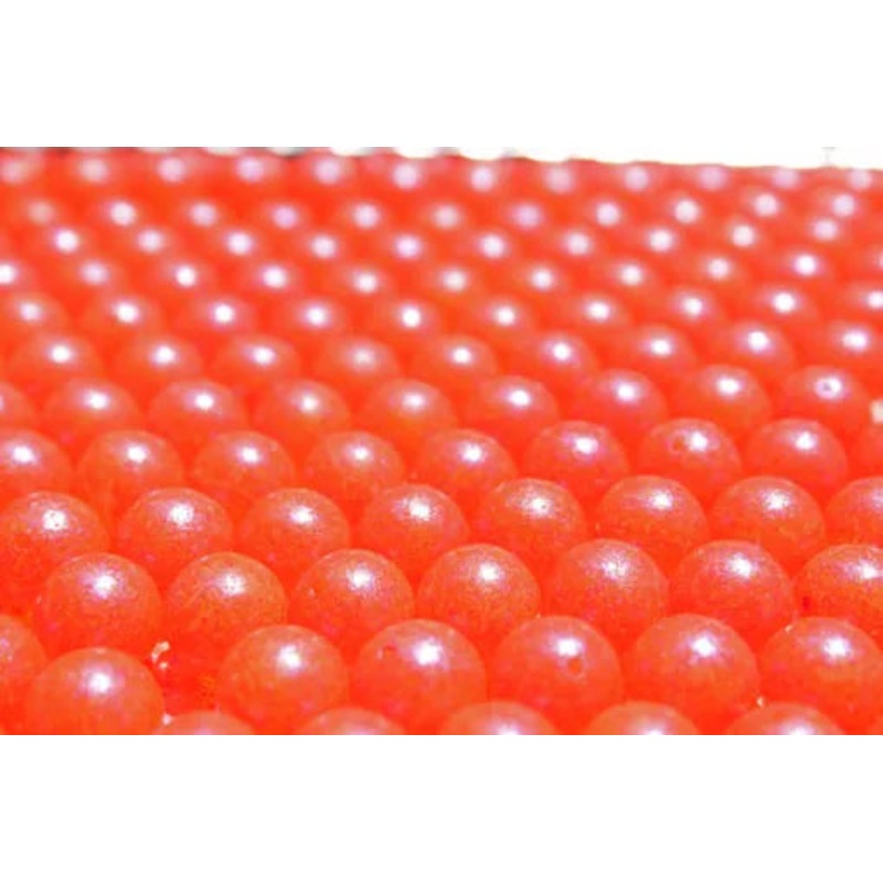 Great Lakes Steelhead Trick Em Beads – Pearl Blood Red