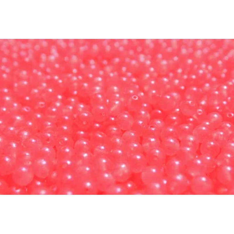 Great Lakes Steelhead Trick Em Beads – Pearl Fireball