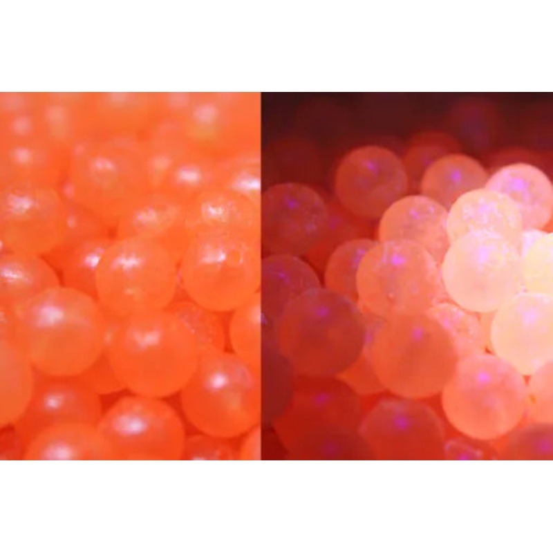 Great Lakes Steelhead Trick Em Beads – Pearl Super UV Peach