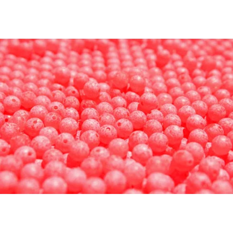 Great Lakes Steelhead Trick Em Beads – Scrambled! Super UV Red