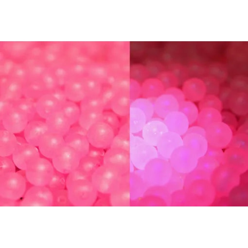 Great Lakes Steelhead Trick Em Beads – Super UV Pink