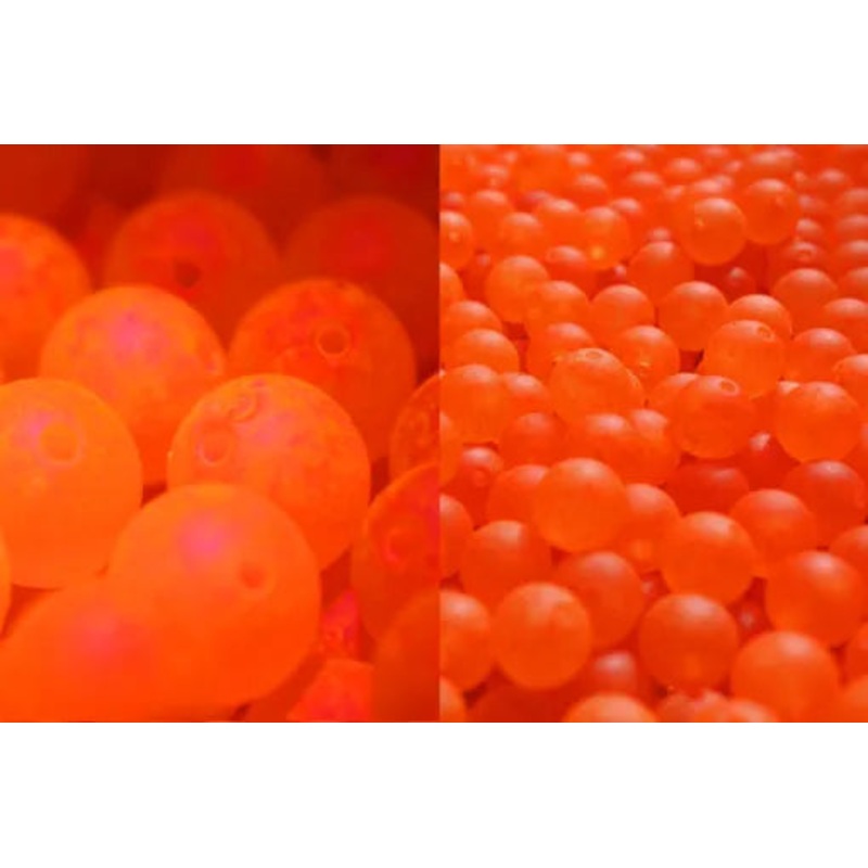 Great Lakes Steelhead Trick Em Beads – Super UV Tomato