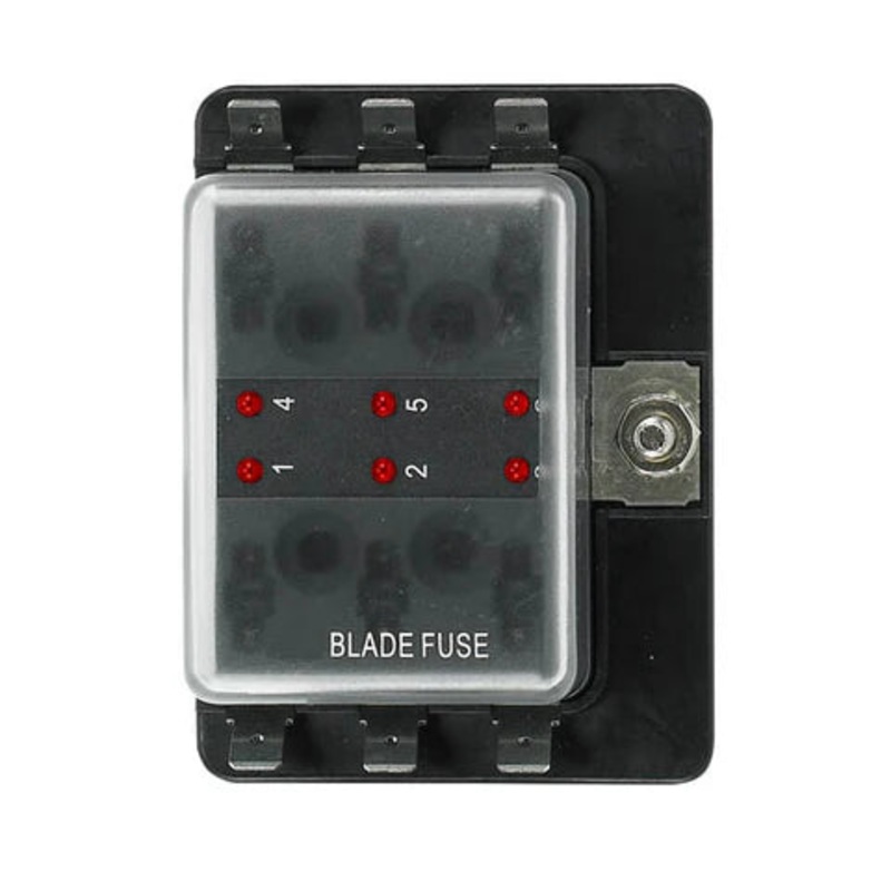 Blade Fuse Block 6 Gang