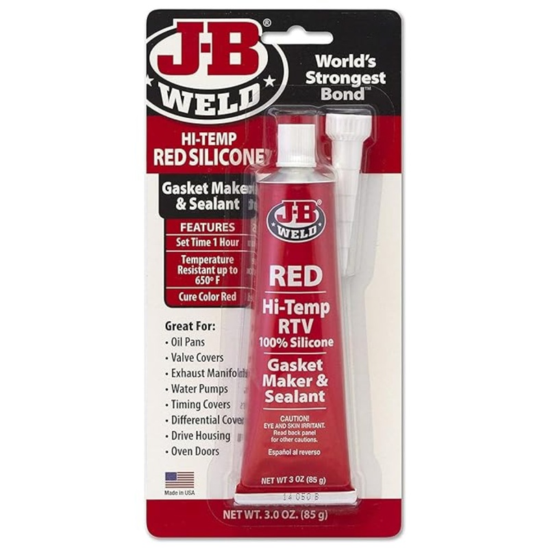 HI-Temp Red Silicone 3oz