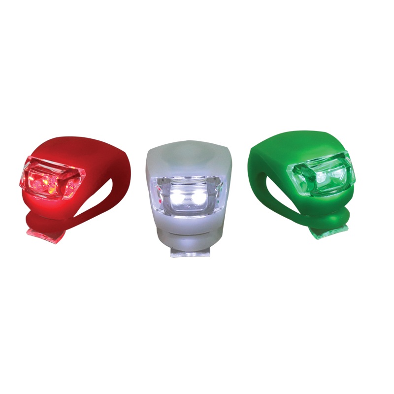 LALIZAS FLEXY Emergency Navigation LED Light Set  3 Pack (Red, Green, White)