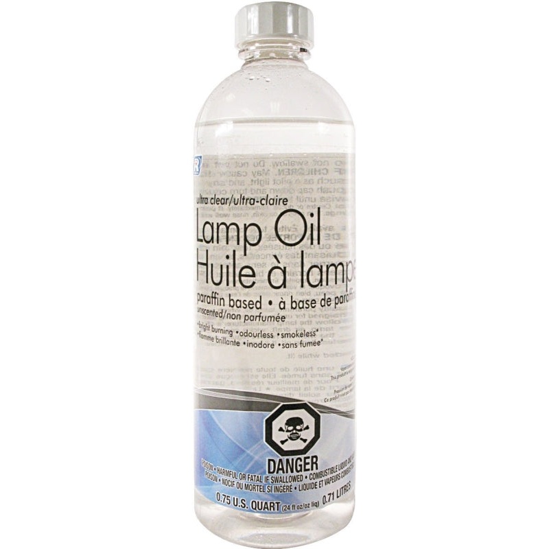 Ultra Clear Lamp Oil  Clean Burning, Smokeless Fuel, 1 Qt