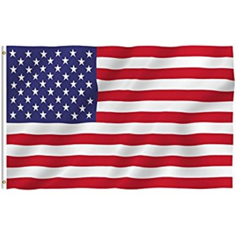 United States Flags|18″ X 9″|24″ X 12″|36″ X 18″|54″ X 27″|72″ X 36″