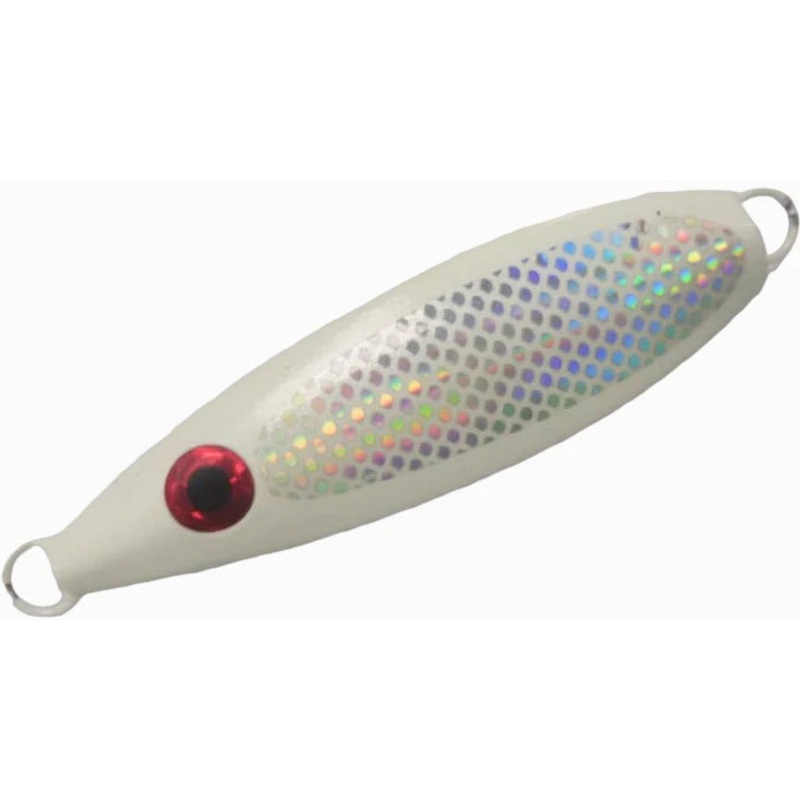 Westcoast Fishing Tackle Flat Fall Jig 2.7oz – Glow White