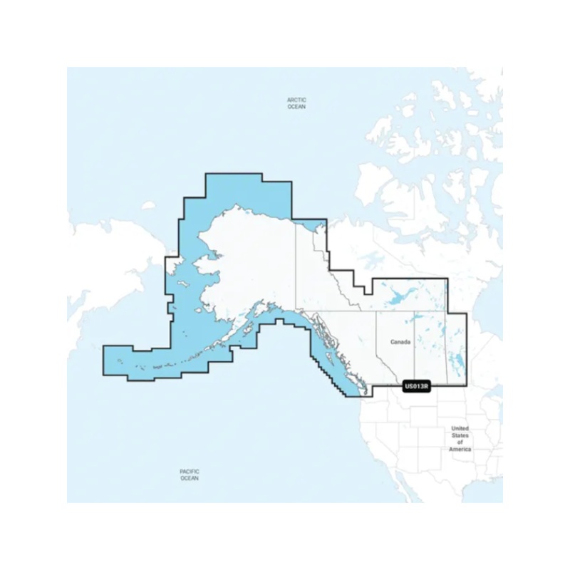 Navionics+ Canada, West & Alaska