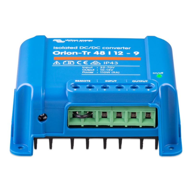 Orion-Tr 48/12-9A (110W) Isolated DC-DC converter