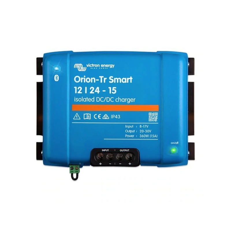 Orion-TR Smart 12/24 – 15A Isolated DC-DC Charger
