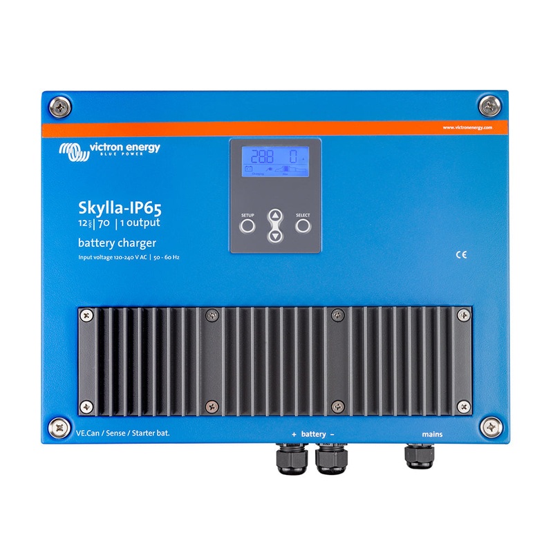 Skylla-IP65 12/70 1+1 120-240VAC Battery Charger