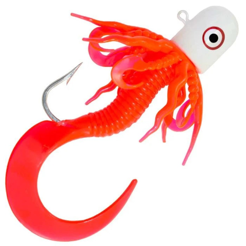 Zak Wally Whale Squirm Worm – Orange