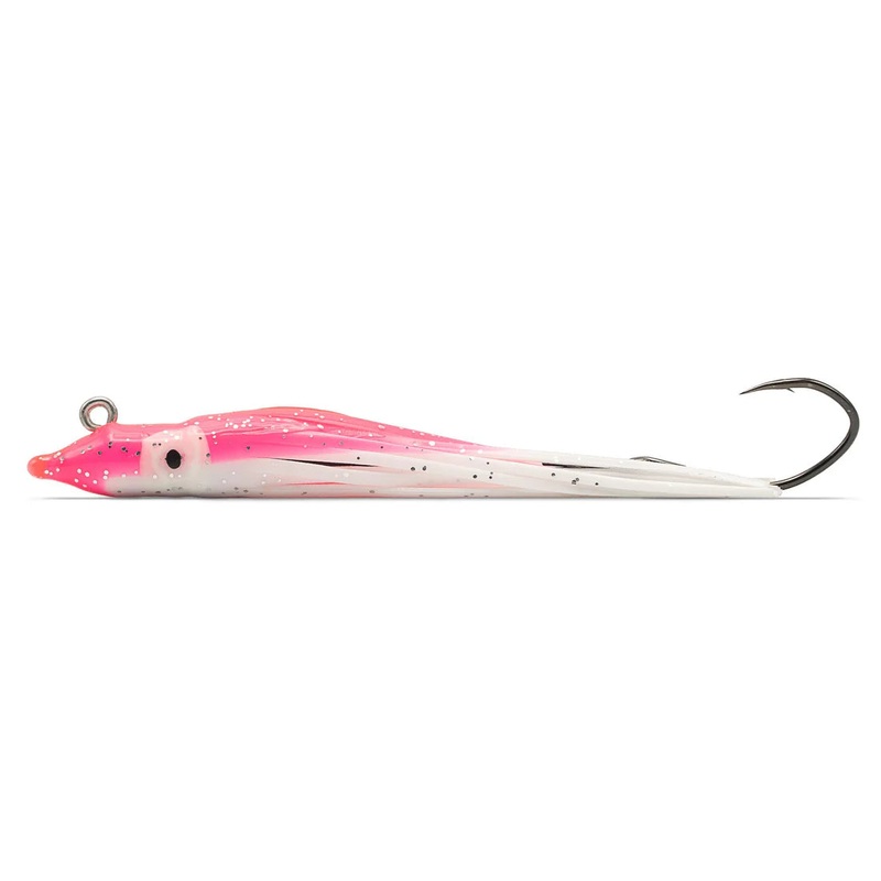 Mustad Addicted Setback Hootchie – Pink/White
