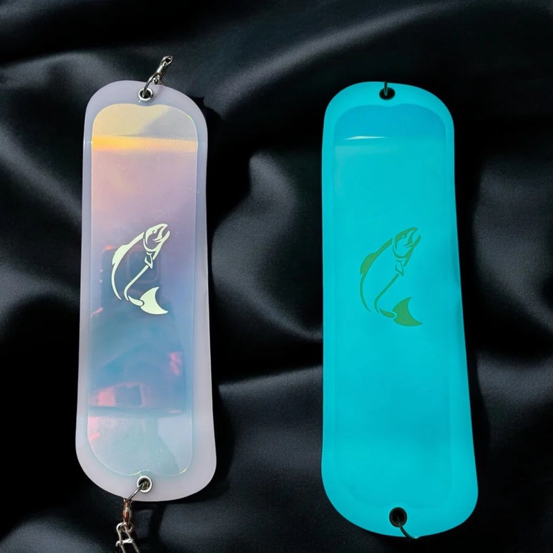 Westcoast Fishing Tackle Fusion X Glow Flasher – Blue