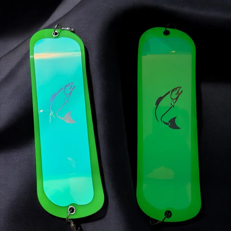 Westcoast Fishing Tackle Fusion X Glow Flasher – Green