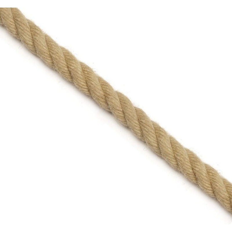 12mm 3-Strand Natural Hemp Rope