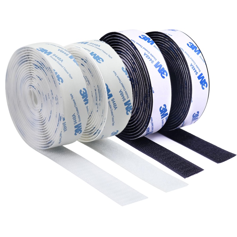 3M Velcro Sticky Back 3/4 Black  Sold by the Foot