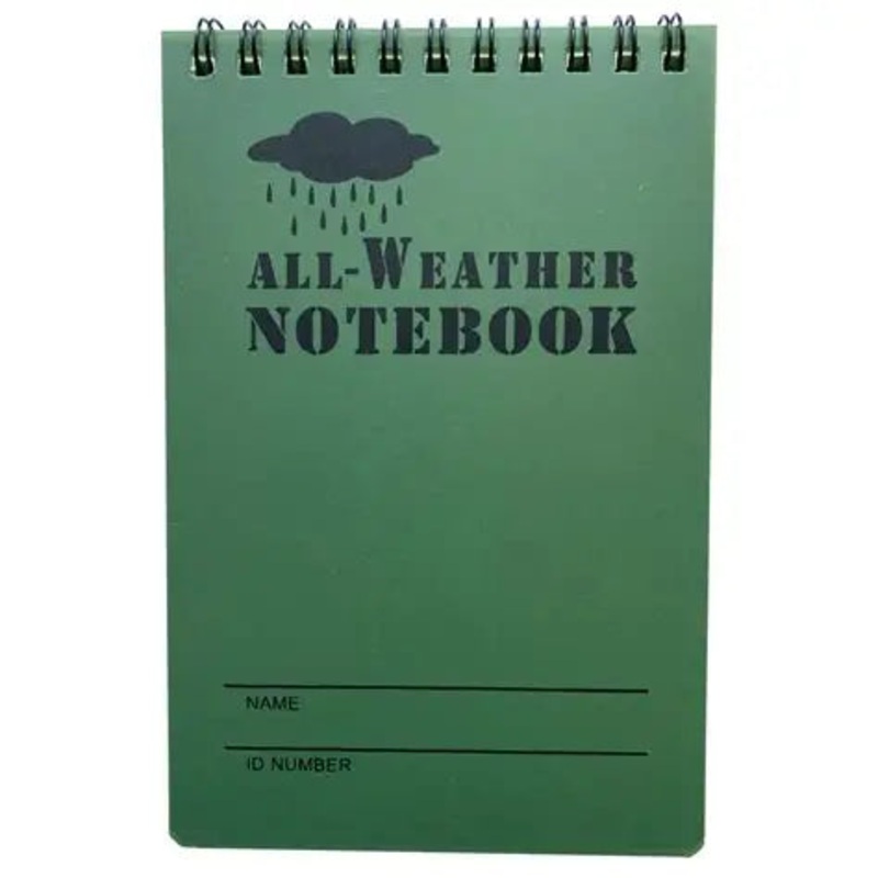 All-Weather Waterproof Notebook