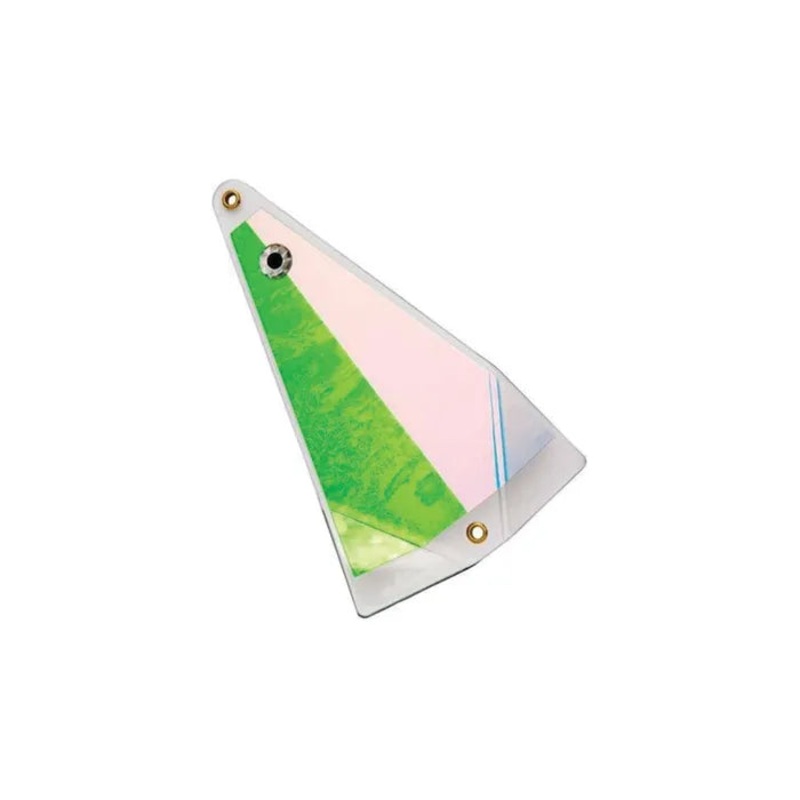 Big Al’s Mini Fish Flash 4 – Aurora Green/Chartreuse