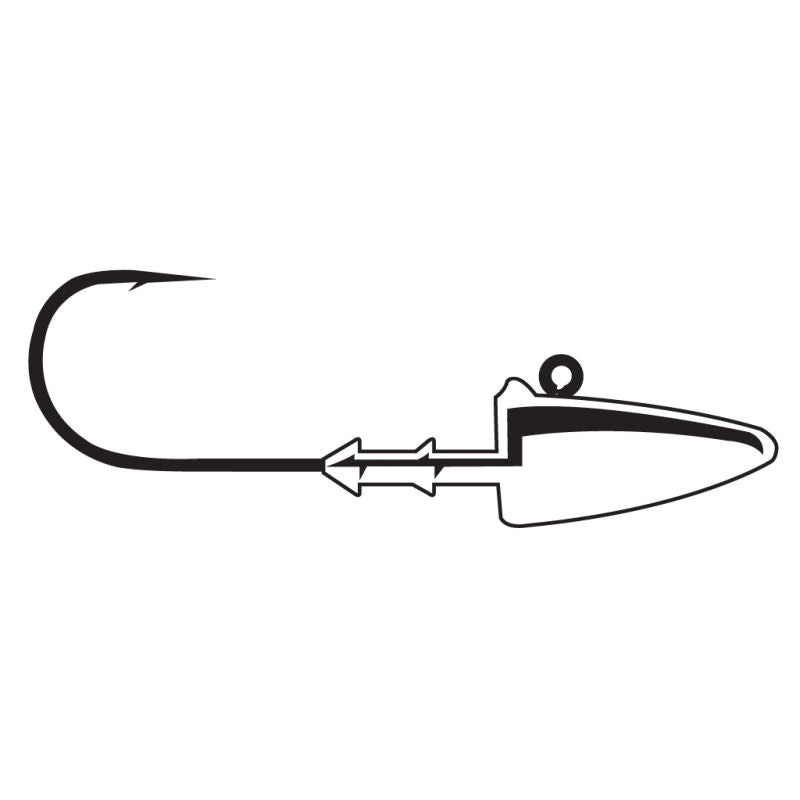 Darter 26 Jig Head*|2/0 – 5 Pack|3/0 – 5 Pack|3/16oz|1/8oz|1/4oz|3/8oz