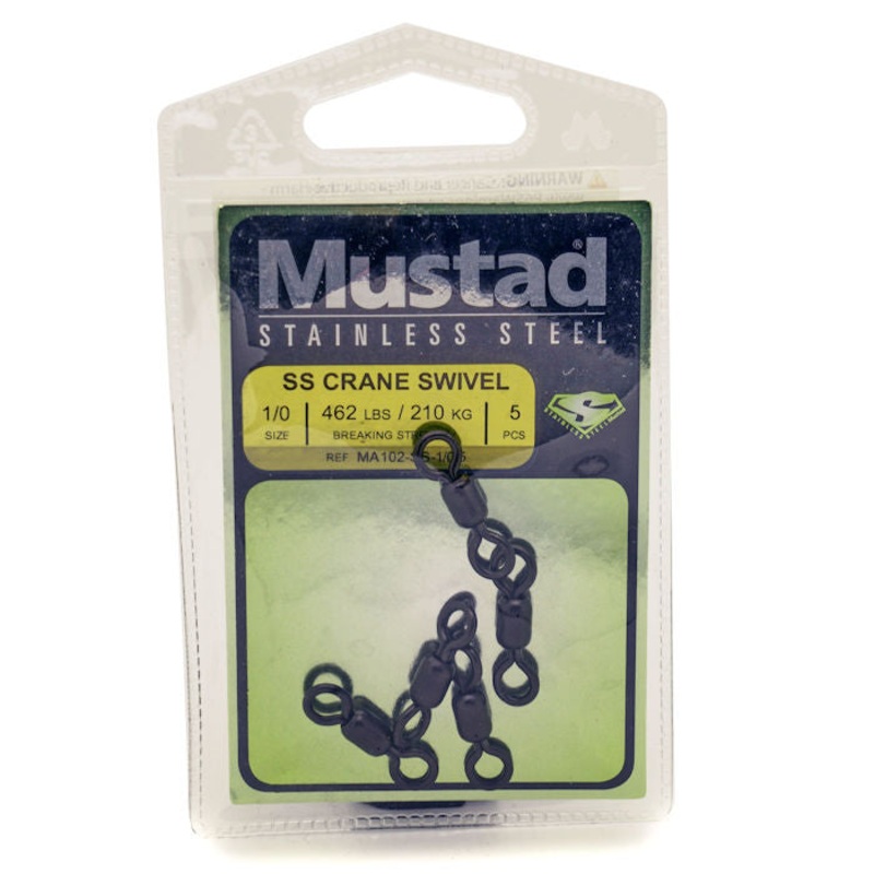 Mustad Crane Stainless Steel Swivel*
