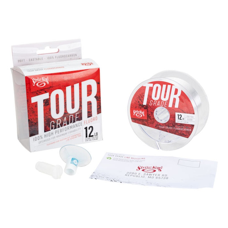 Tour Grade Fluorocarbon Line*|Clear|6lb|8lb|10lb|12lb|15lb|17lb|20lb|25lb|200yds|600yds