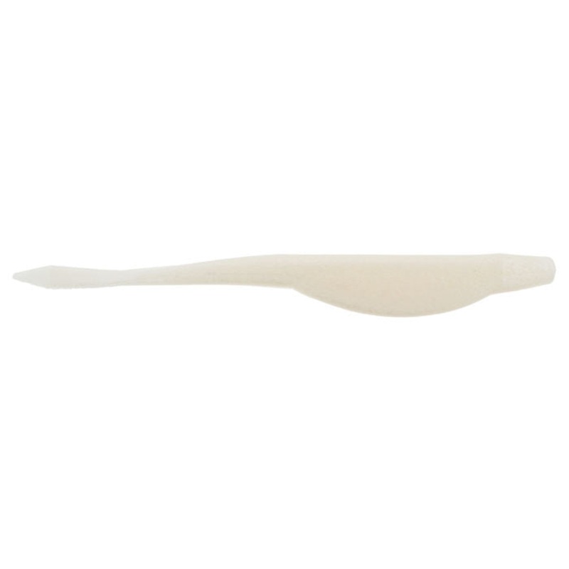 D Shad_Pearl White|5″