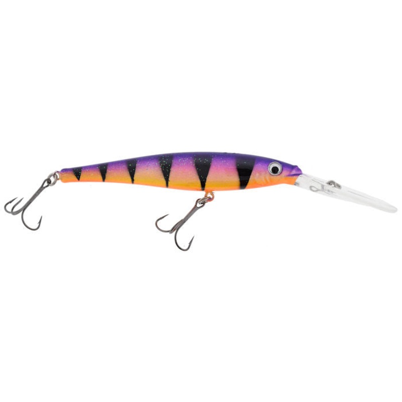 Custom Flicker Minnow_Purple Perch