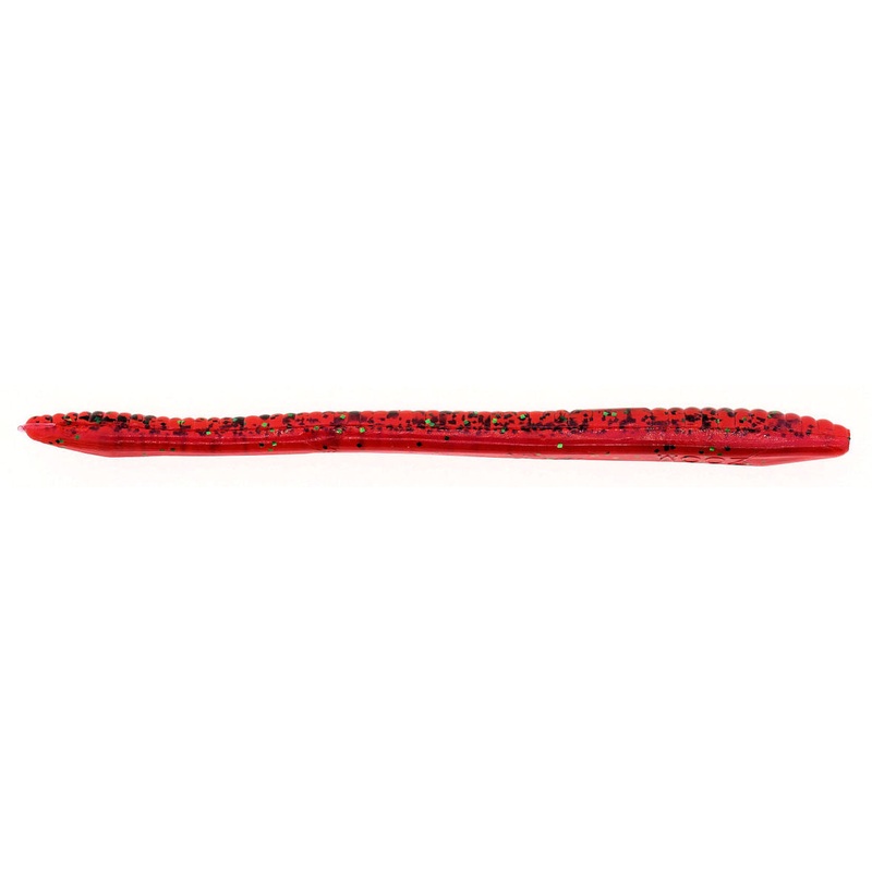 Finesse Worm_Red Bug Shad|4.5″