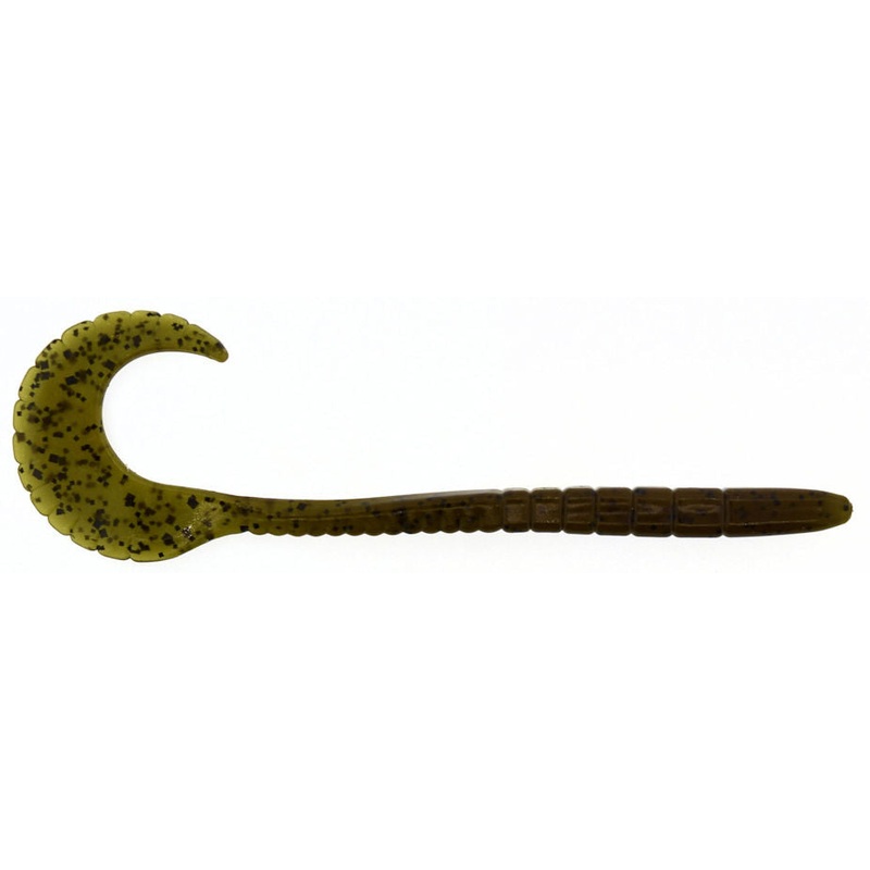 G-Tail Worm_Green Pumpkin|6″