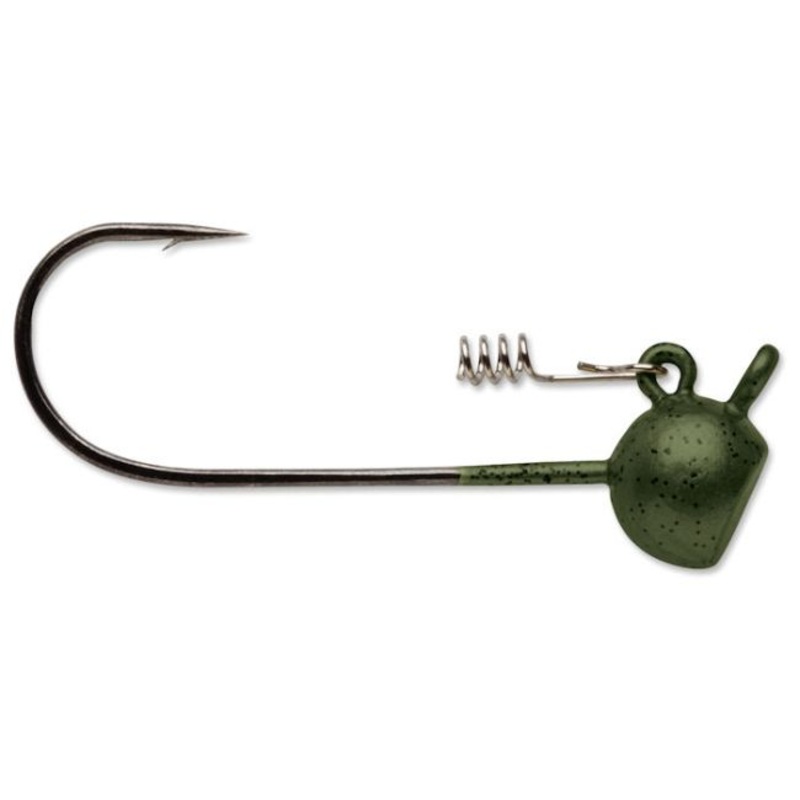 Stand Up Shaky Head Jig_Green Pumpkin