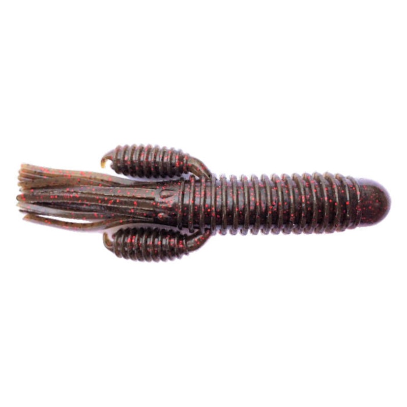 Craw Tube_Green Pumpkin Red|4″