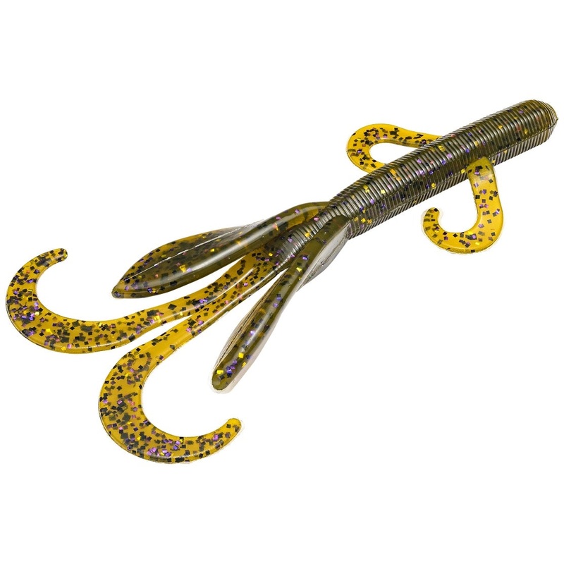 KVD Magnum Game Hawg_Green Pumpkin Purple & Gold