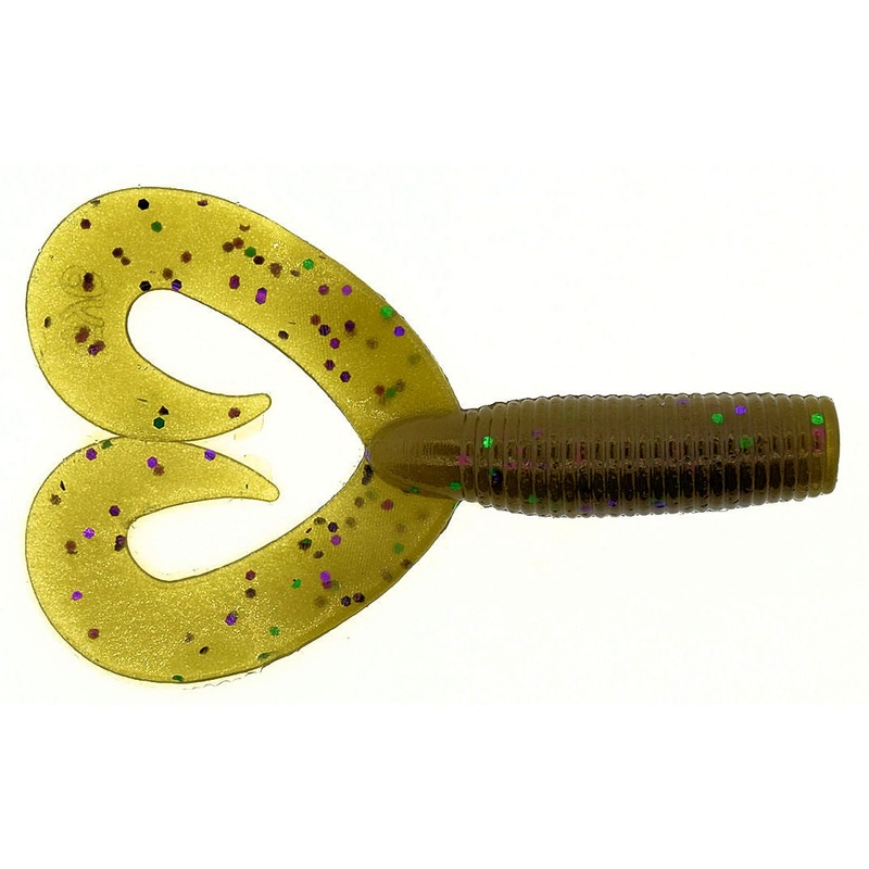 Double-Tail Grub_Green Pumpkin Green
