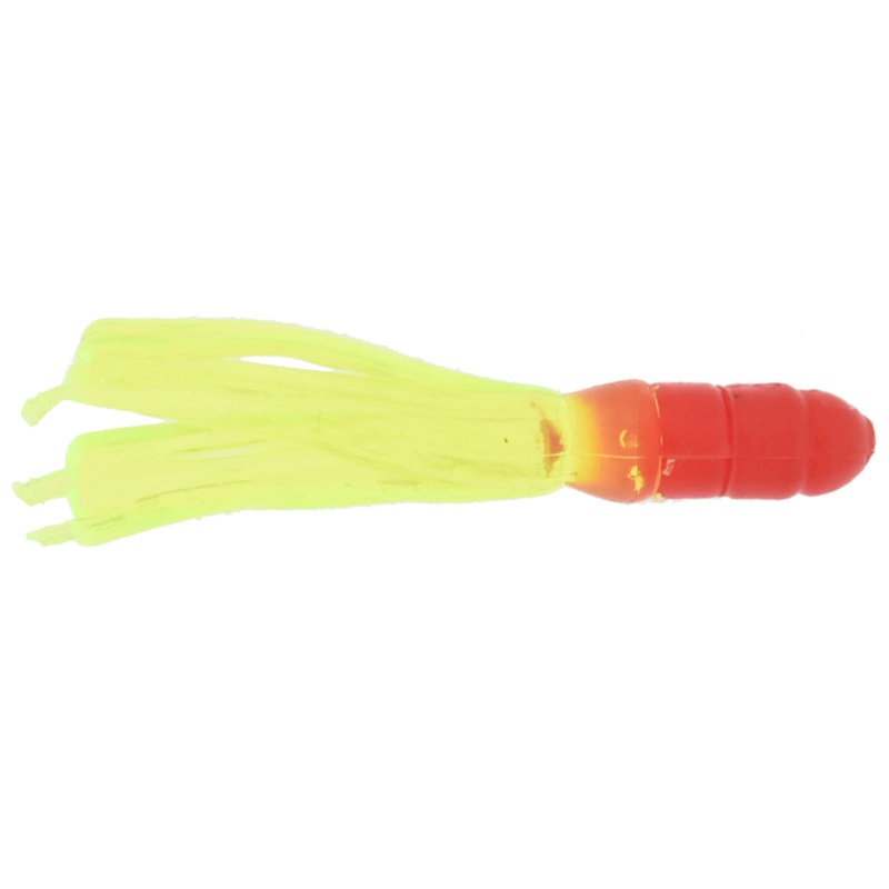 Solid Body Crappie Tubes_Red Chartreuse*