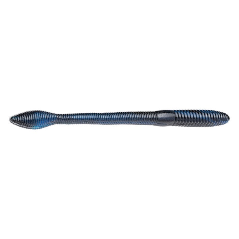 KVD Fat Baby Finesse Worm_Black Blue Swirl*