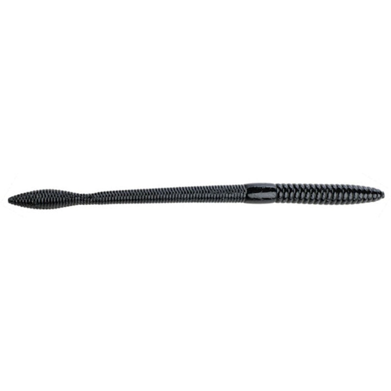 KVD Finesse Worm_Black|6.5″