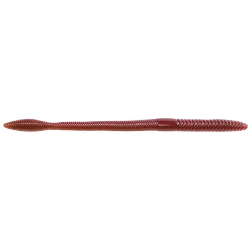 KVD Finesse Worm_Ox Blood|6.5″