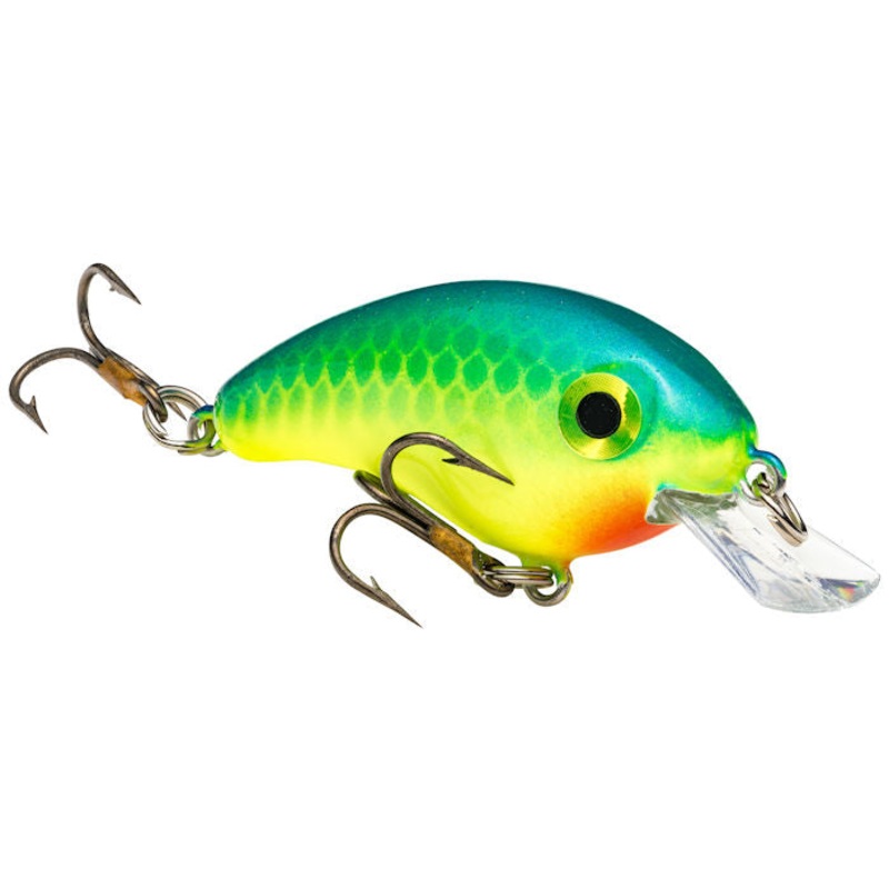 Bitsy Minnow Crankbait_Blue/Chartreuse