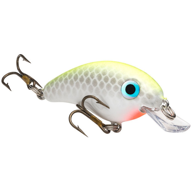 Bitsy Minnow Crankbait_Chartreuse/White