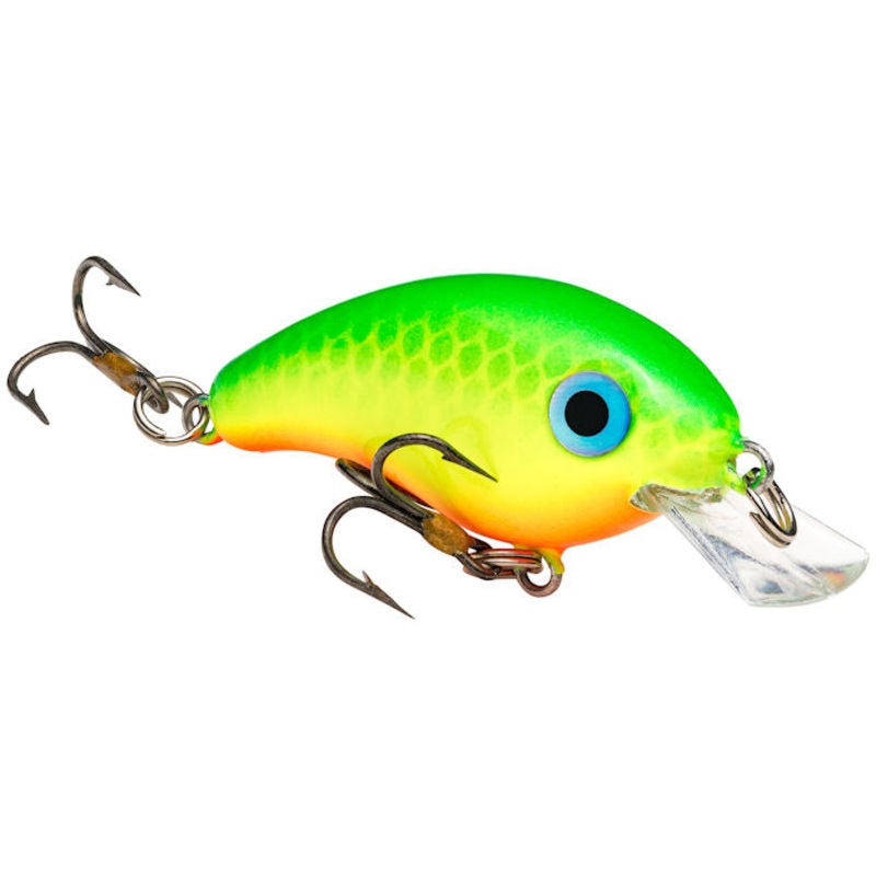Bitsy Minnow Crankbait_Green Back/Chartreuse