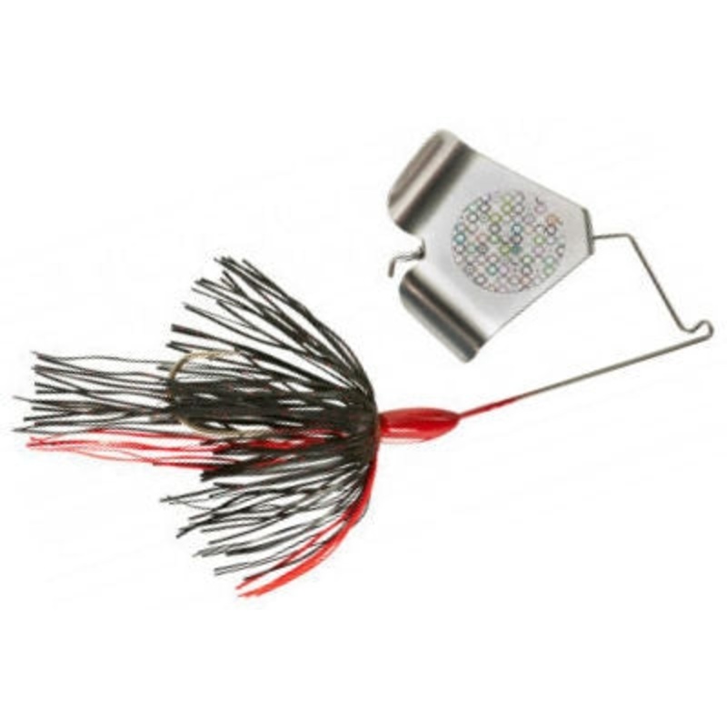 Buzzbait_Black Red|3/8 oz
