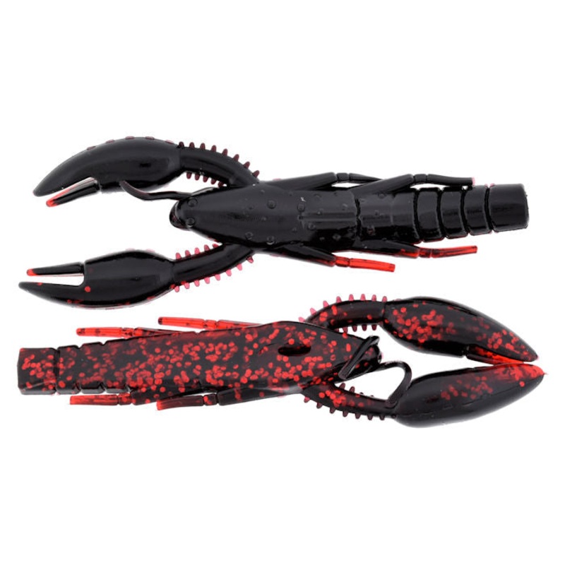 PsychoDad_Black Red Flake|4″