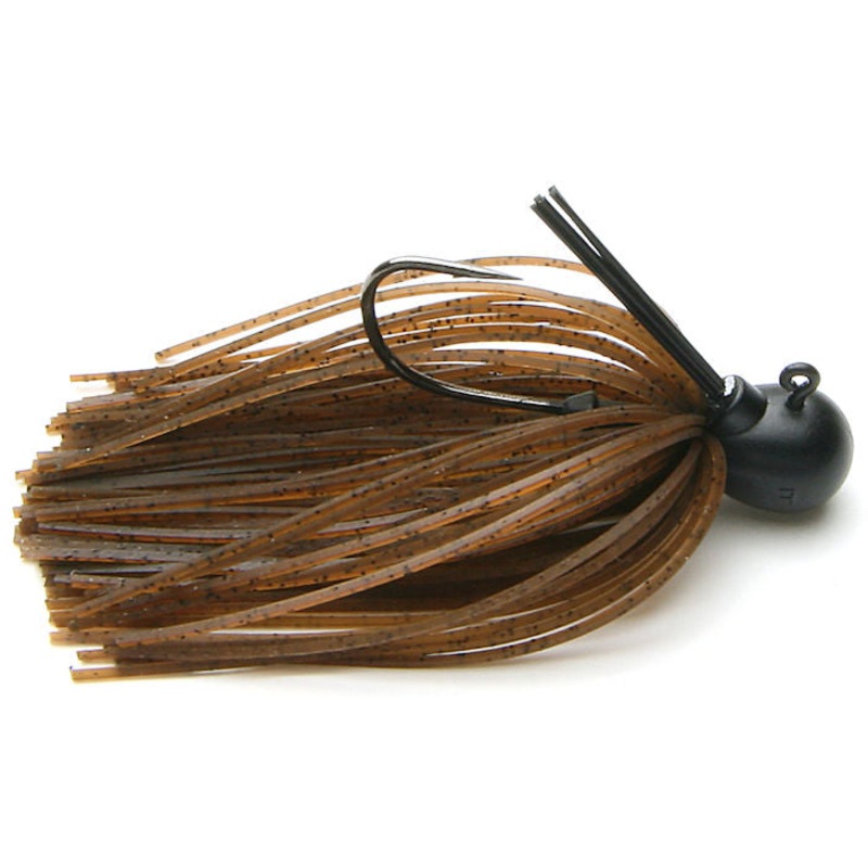 Tungsten Guard Spin Jig_Dark Green Pumpkin