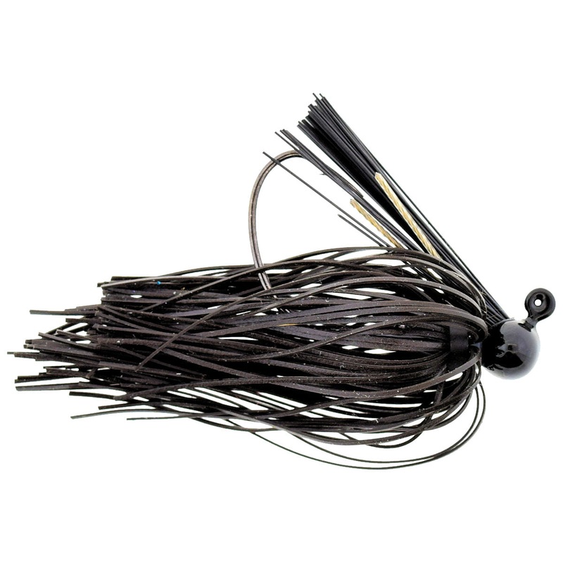 LOC-r-UP Football Jig_Black/Black*