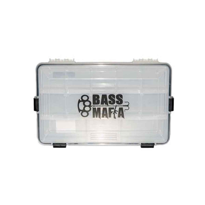 Bass Mafia Bait Casket|11″ L x 7.2″ W x 2″ H|14″ L x 9″ W x 2″ H