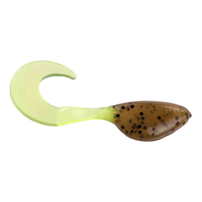 Mr. Crappie Shadpole CT_Pumpkin Chartreuse